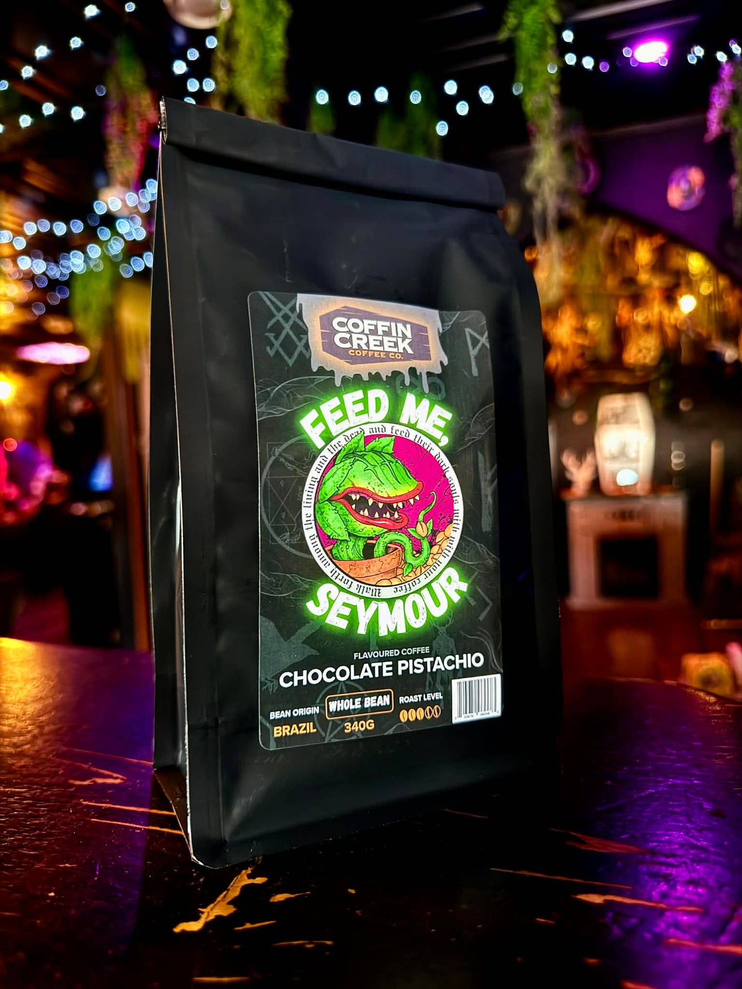 Feed Me, Seymour - Chocolate Pistachio Flavor: 340 Grams