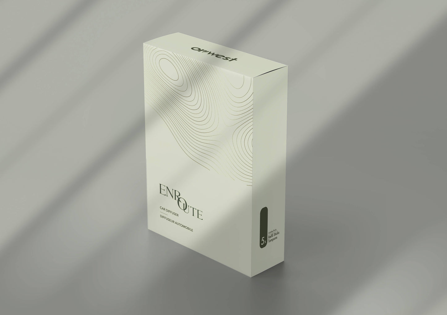 Enroute Aroma Car Diffuser: Black
