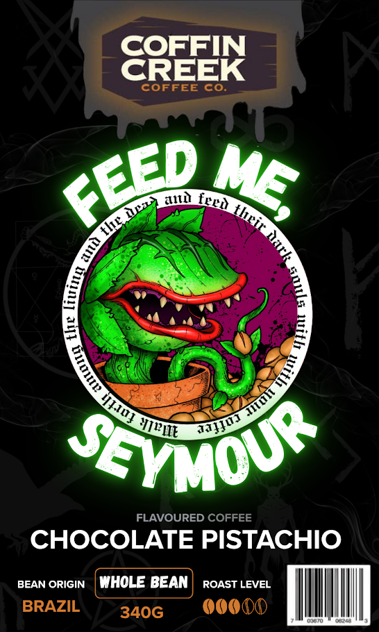 Feed Me, Seymour - Chocolate Pistachio Flavor: 340 Grams