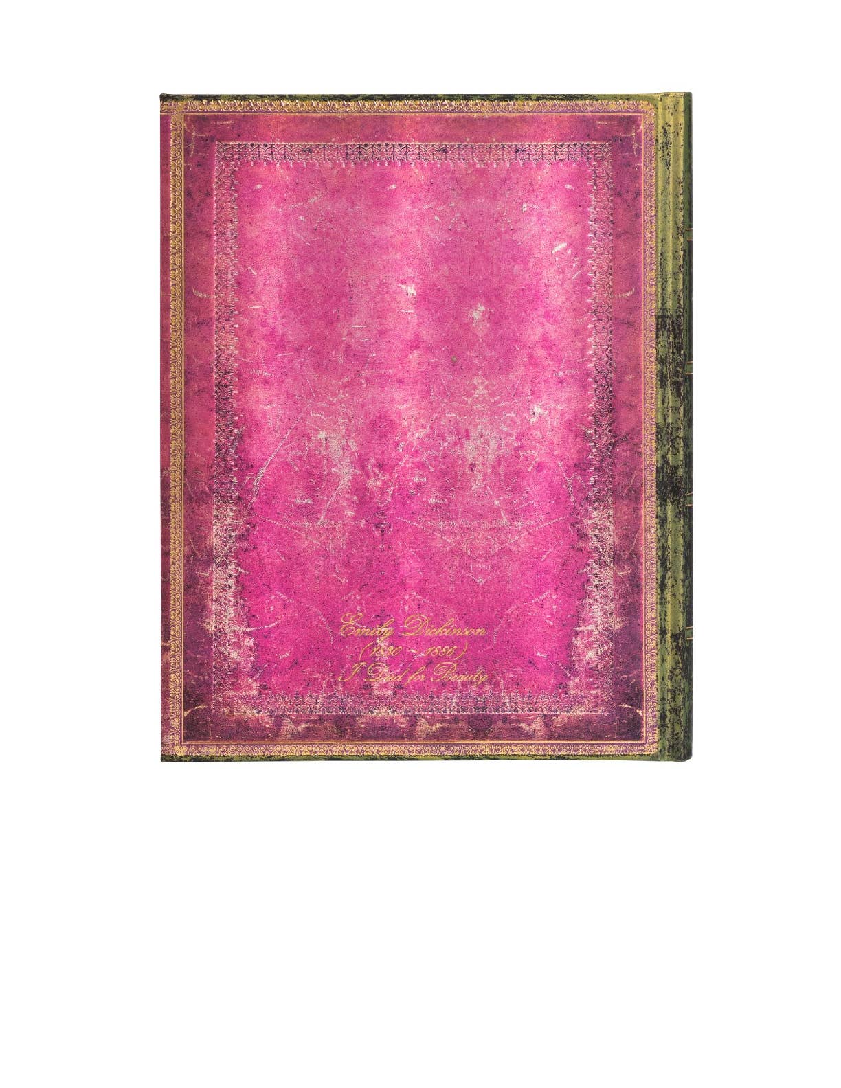Emily Dickinson, I Died for Beauty Ultra Unlined Hardcover Journal, 144pg,