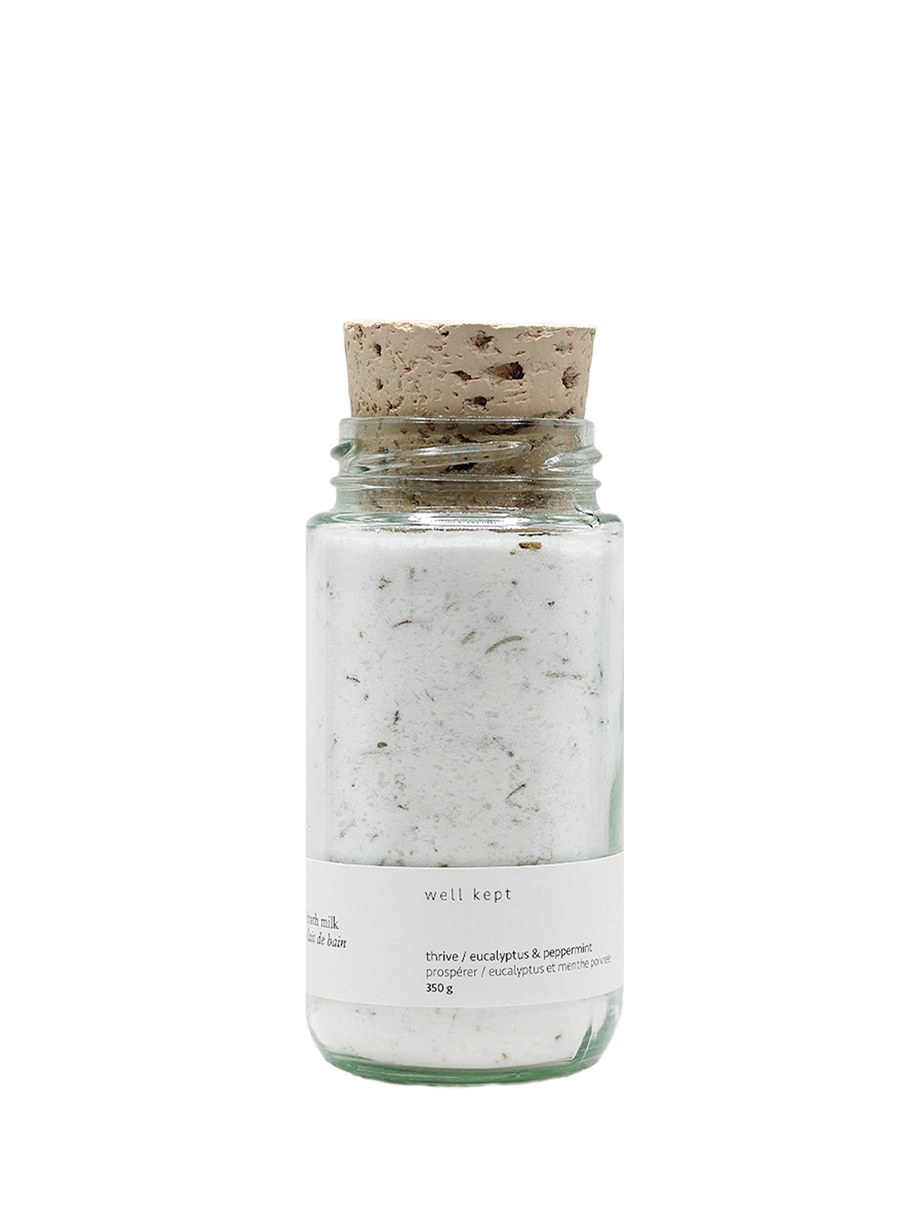 Vegan Bath Milk - Thrive - 350g (all-natural, handmade)