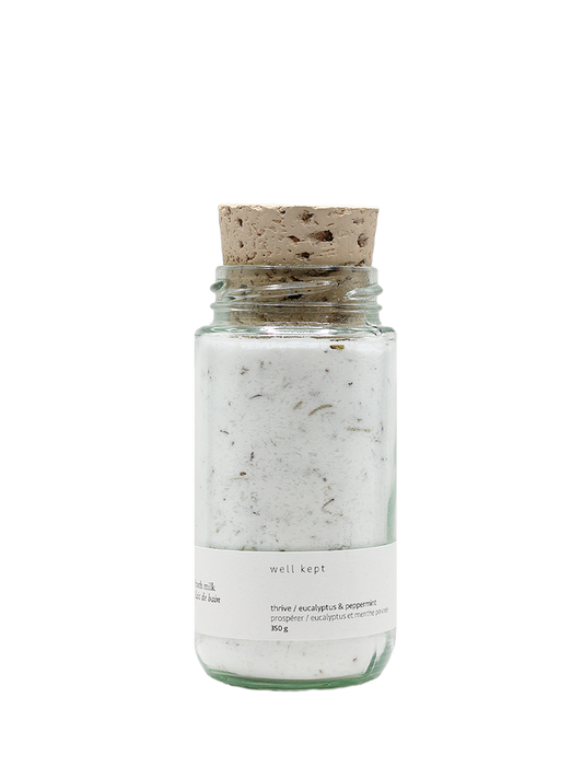 Vegan Bath Milk - Thrive - 350g (all-natural, handmade)