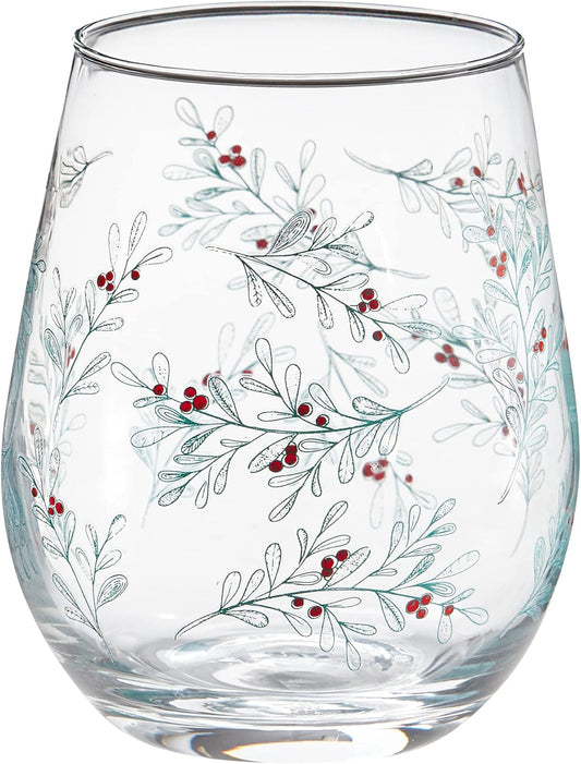 Sprig Stemless Wine Glass