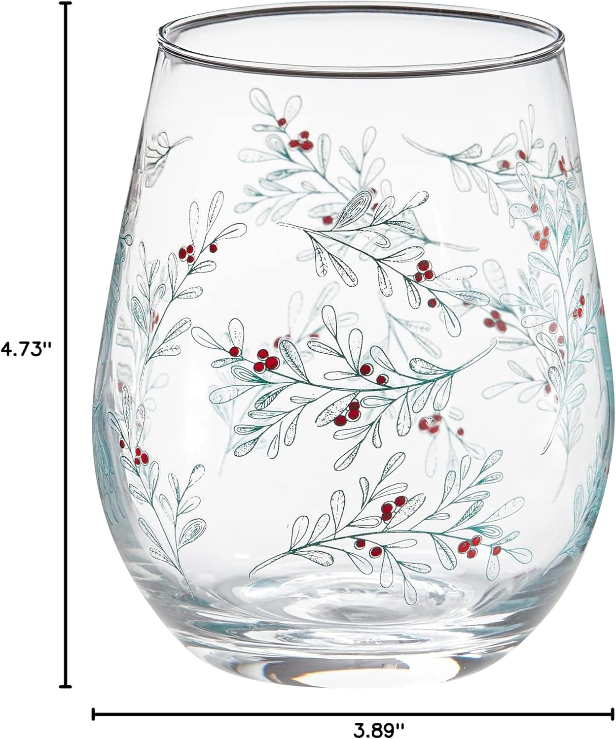 Sprig Stemless Wine Glass