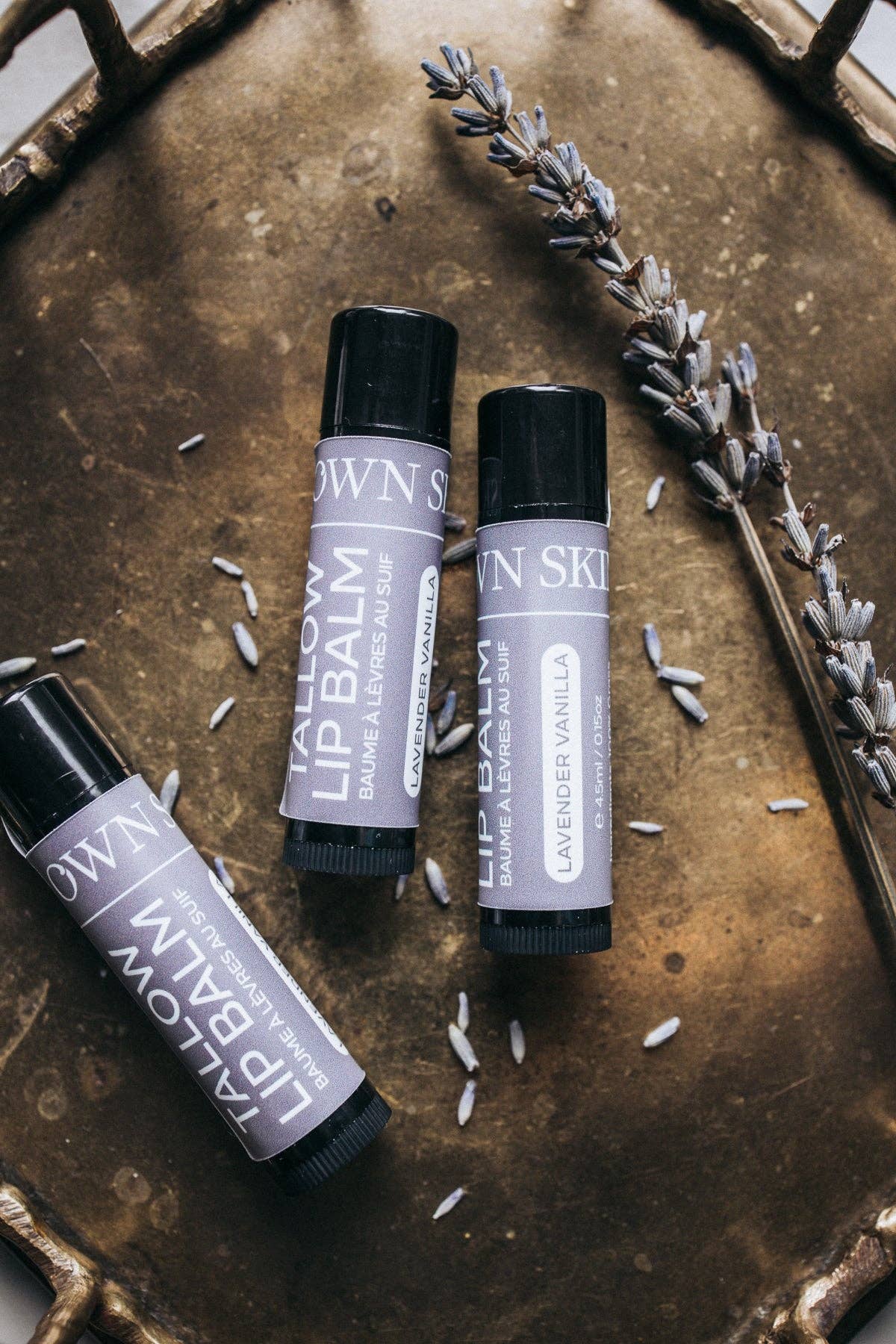 Tallow Lip Balm: Citrus Creamsicle