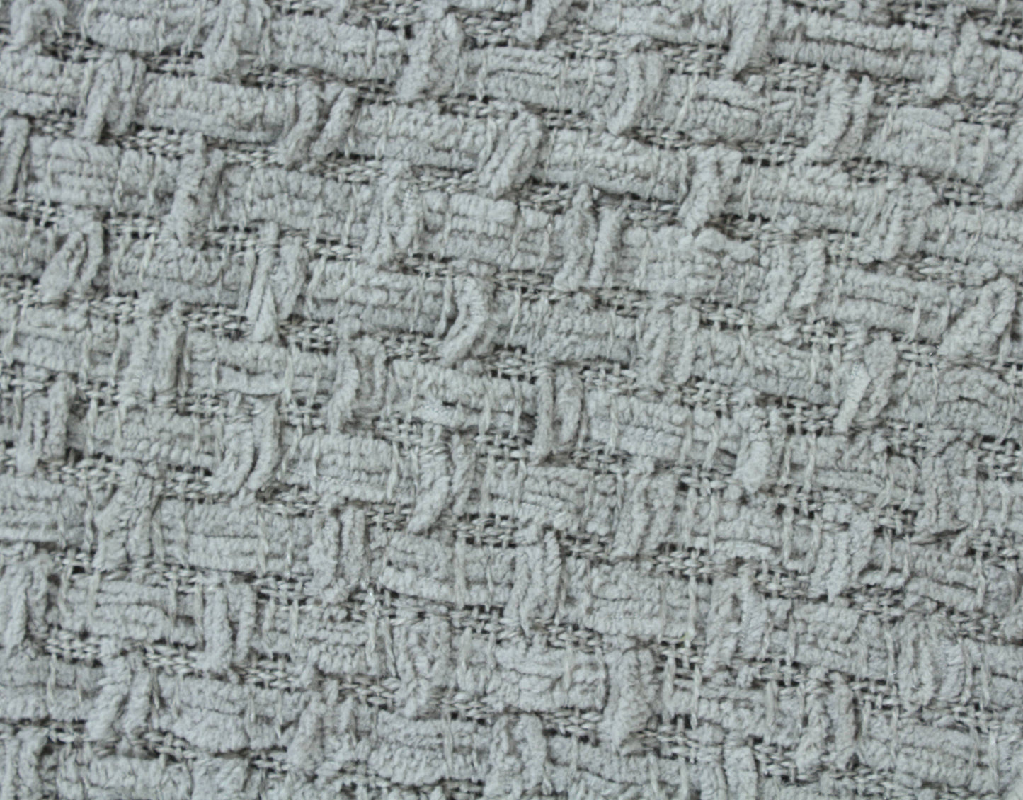 Fabstyles Chenille Basket Weave Throw Blanket, 50x60: Rust