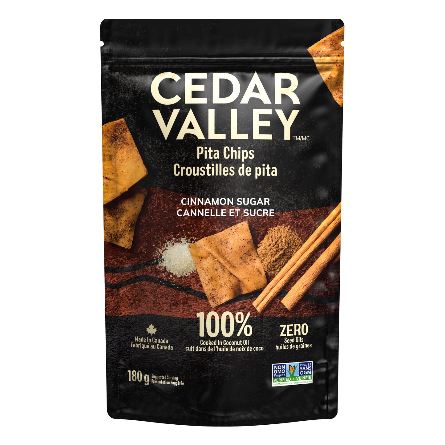 Cinnamon Sugar Pita Chips