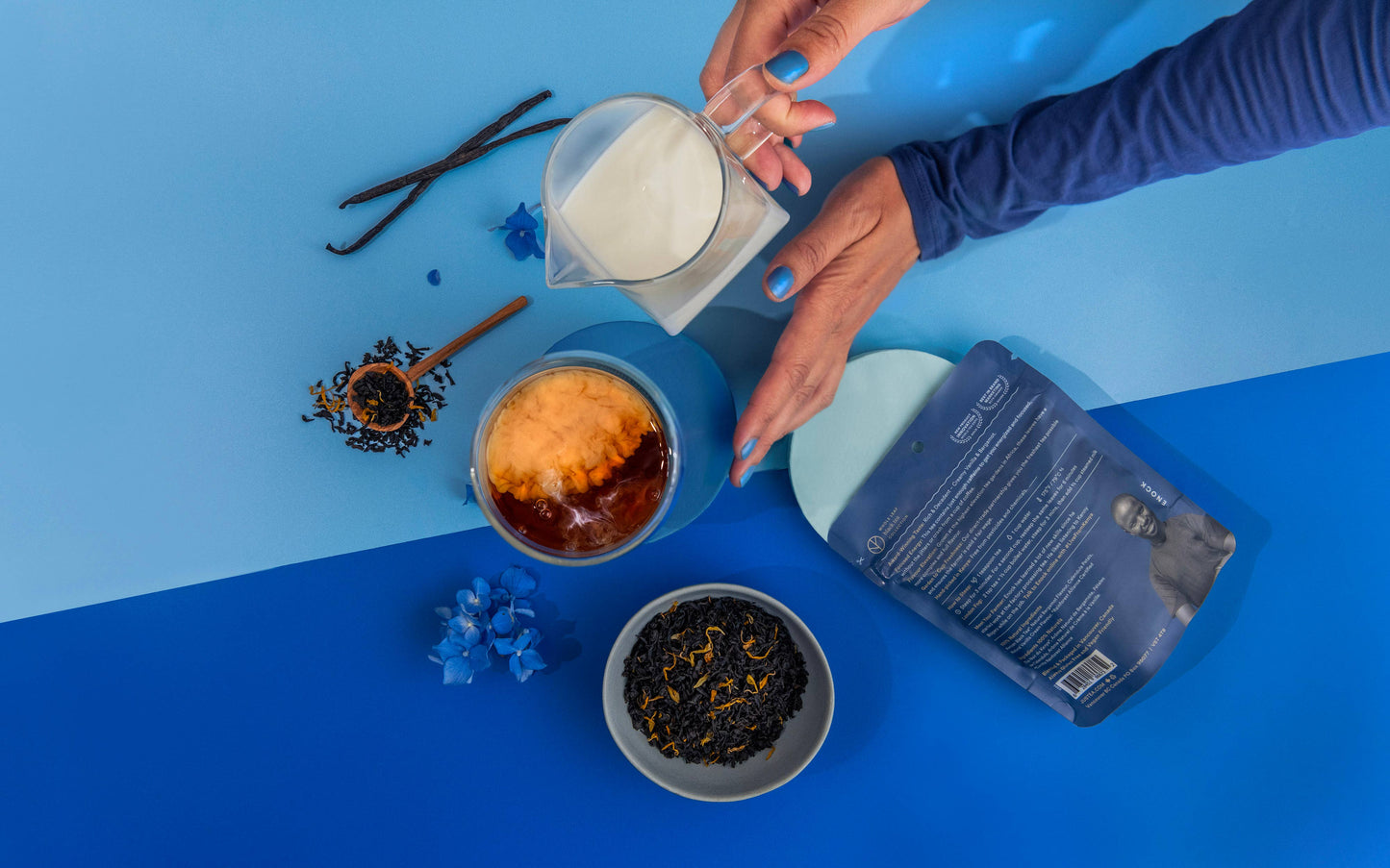 Cream Earl Grey Stand-up Pouch - Fair-Trade, Black Tea