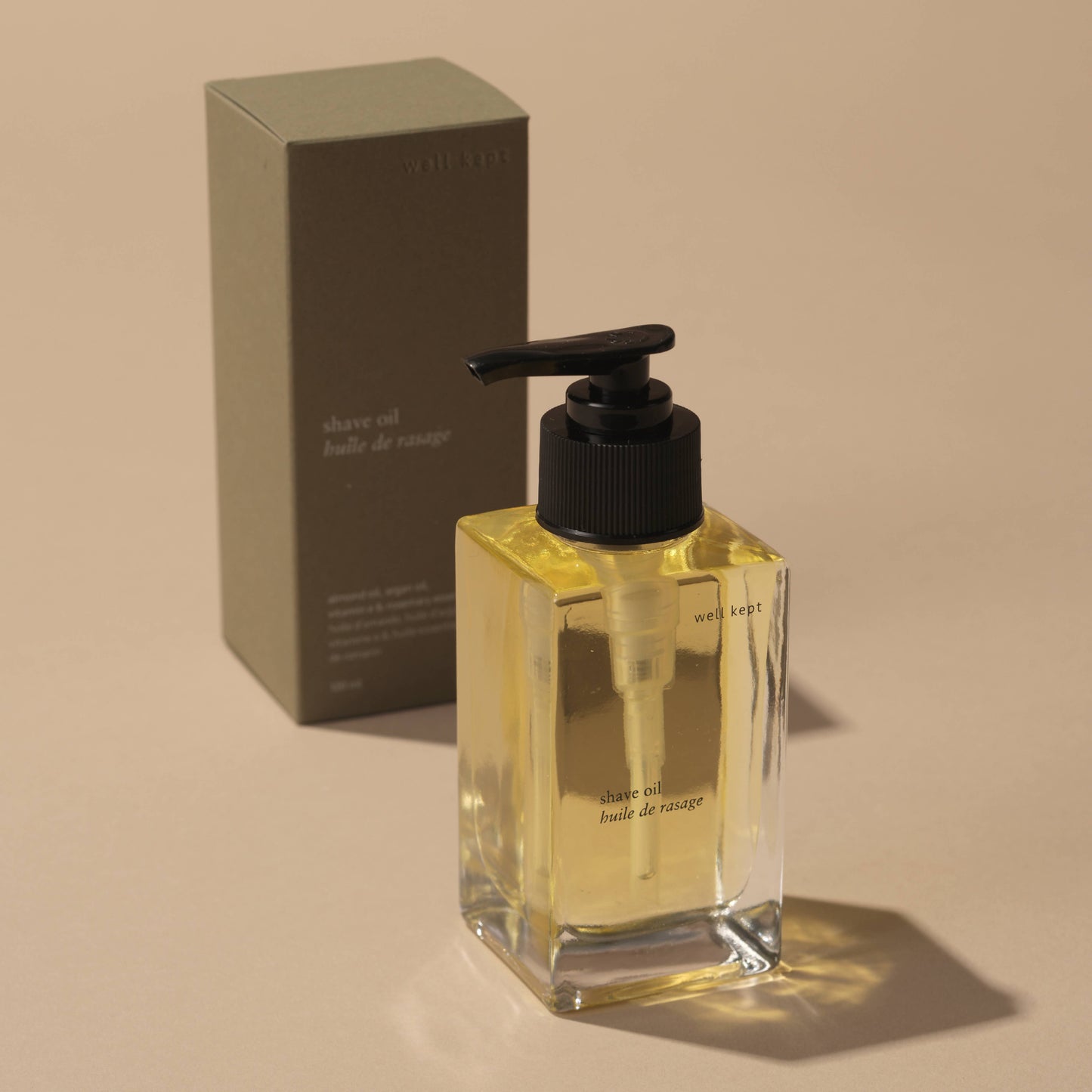 Shave Oil - 120ml (all-natural, hand-poured, made local)