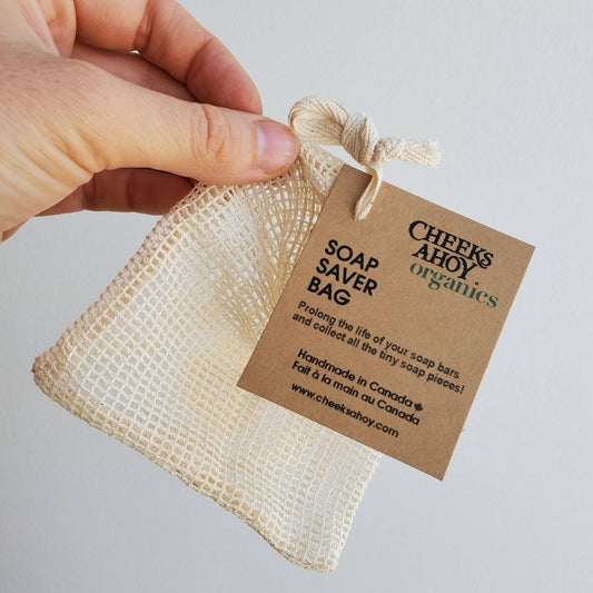 Soap Saver Bag - Organic Cotton