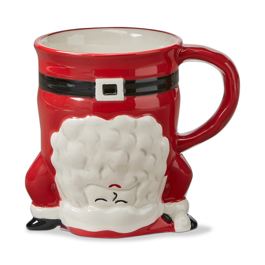 Handstand Santa Mug