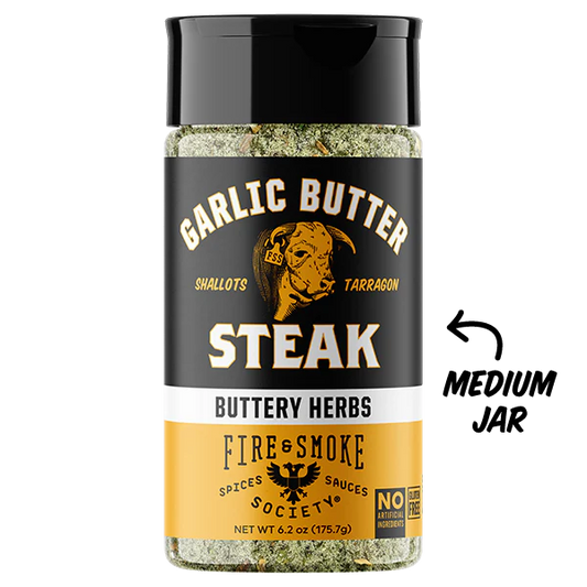 Fire & Smoke Garlic Butter Steak Rub
