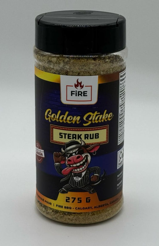 Fire BBQ Golden Stake Steak Rub
