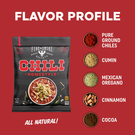Fire & Smoke Chili Seasoning Packet