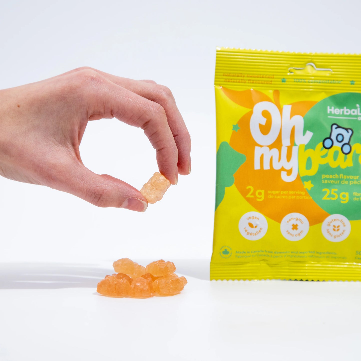 Herbaland Oh My Bears! Peach