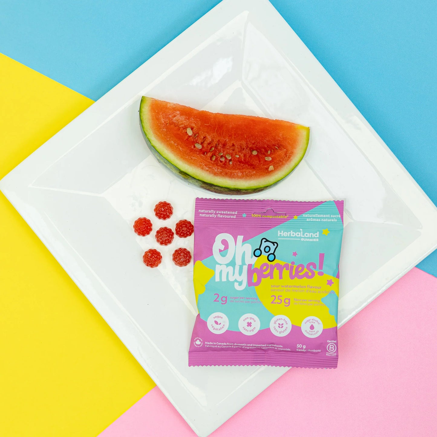 Herbaland Oh My Berries! Sour Watermelon