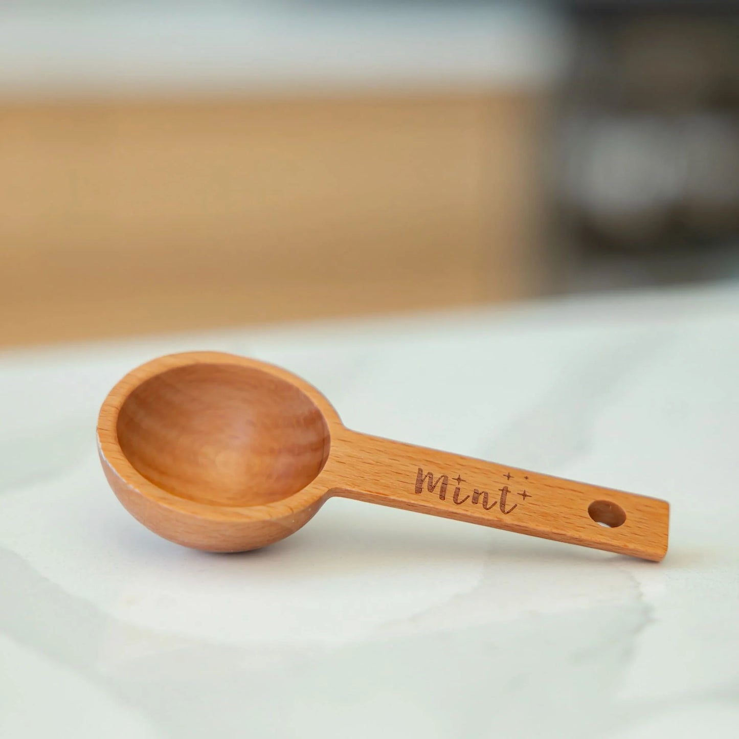 Mint Bamboo Scoop