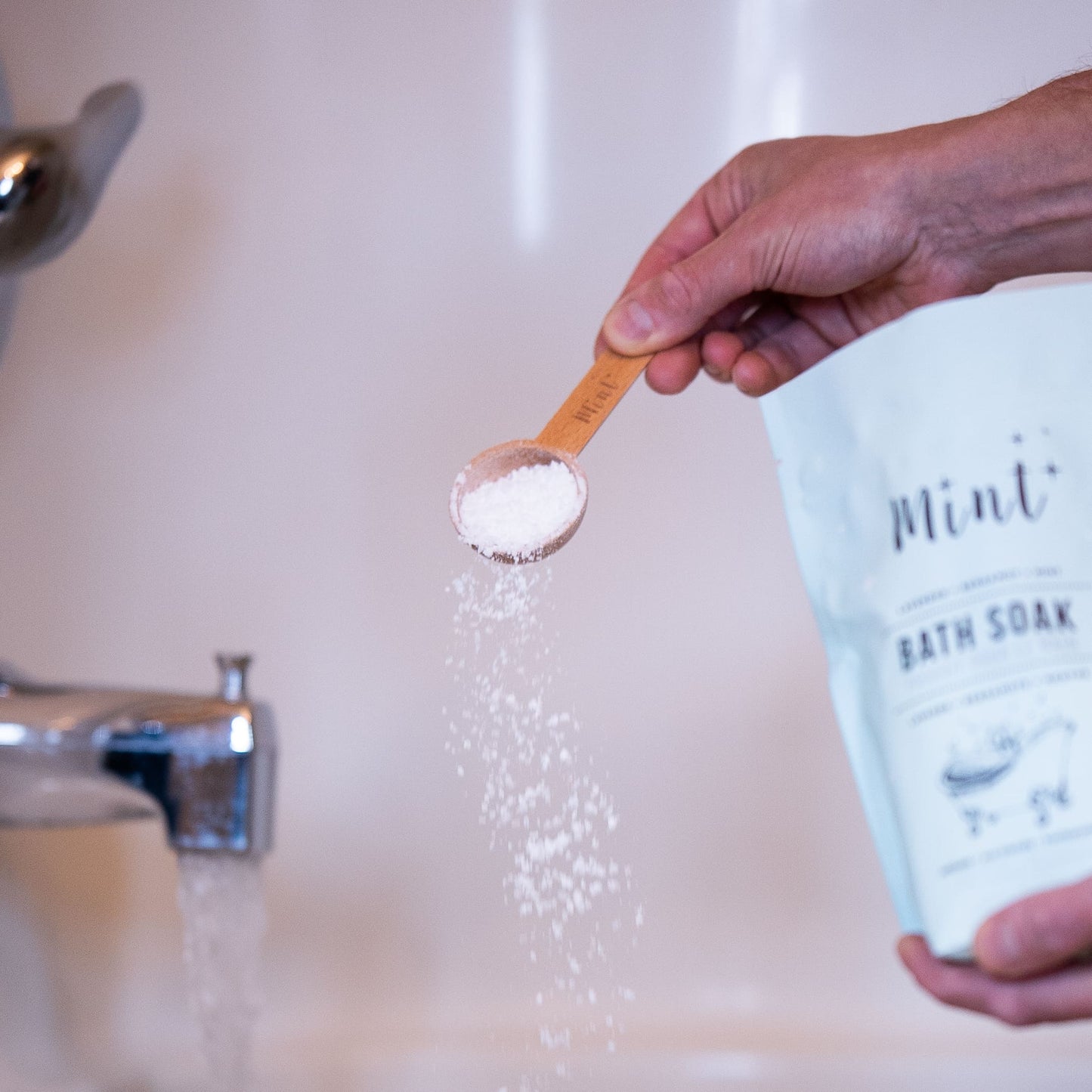 Mint Bamboo Scoop