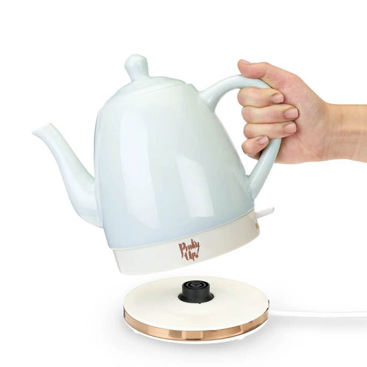 Noelle Ceramic Tea Kettle - Mint