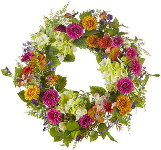 Spring Flower Wreath