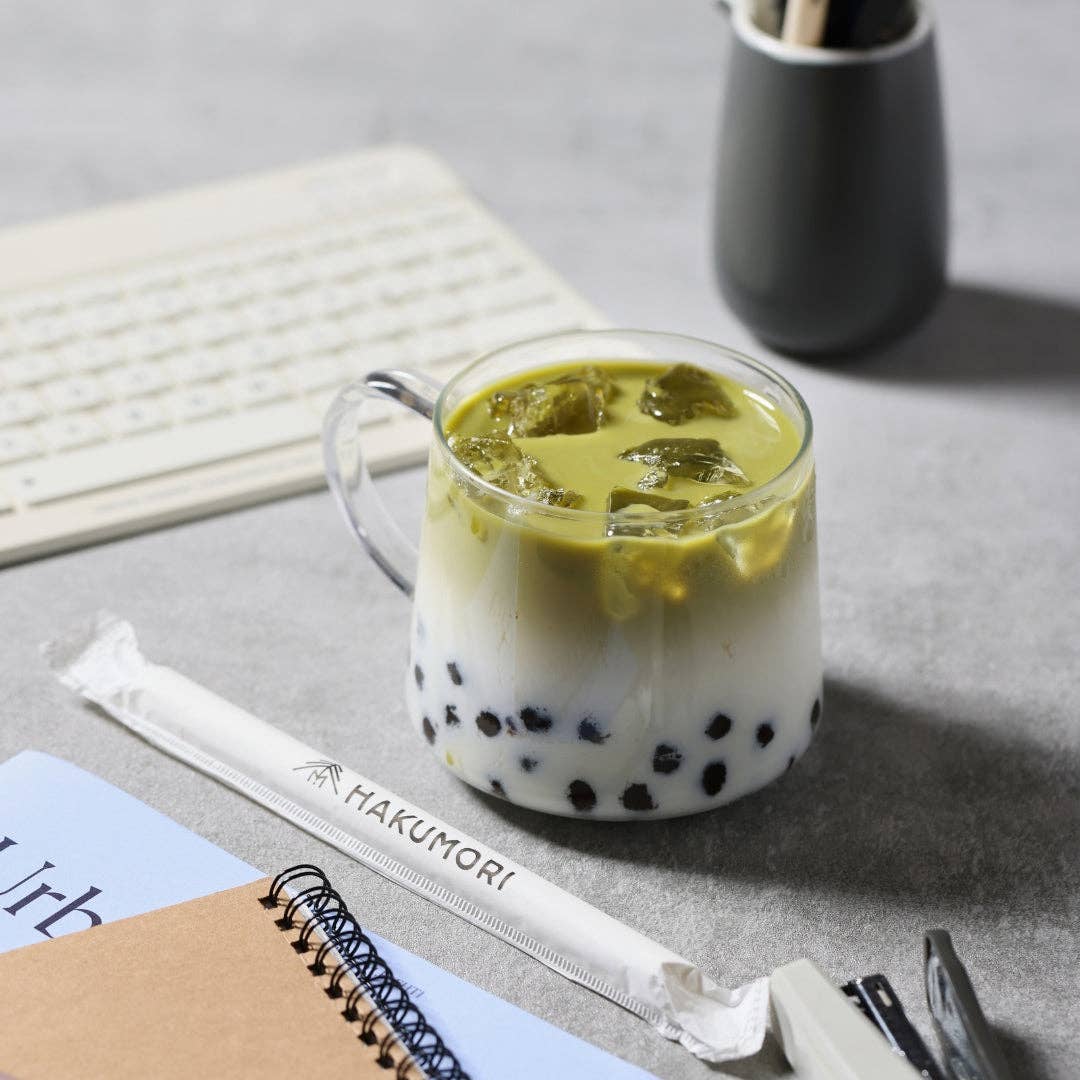 Matcha Boba Tea Kit: 1 Kit (6 Drinks)