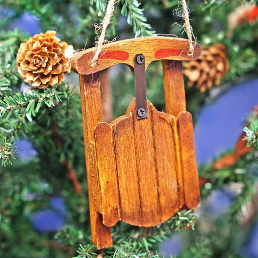 Sled Ornament