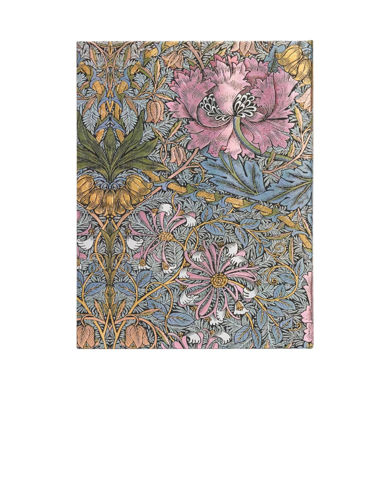 Morris Pink Honeysuckle Ultra Unlined Hardcover Journal, 144pg, 120GSM by P