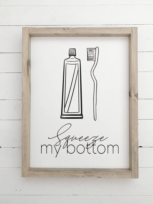 Squeeze my bottom: Grey