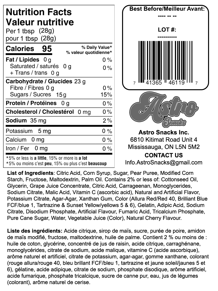 Sour Blasts (Cherry)