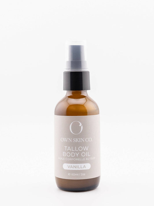 Tallow Body Oil: Vanilla