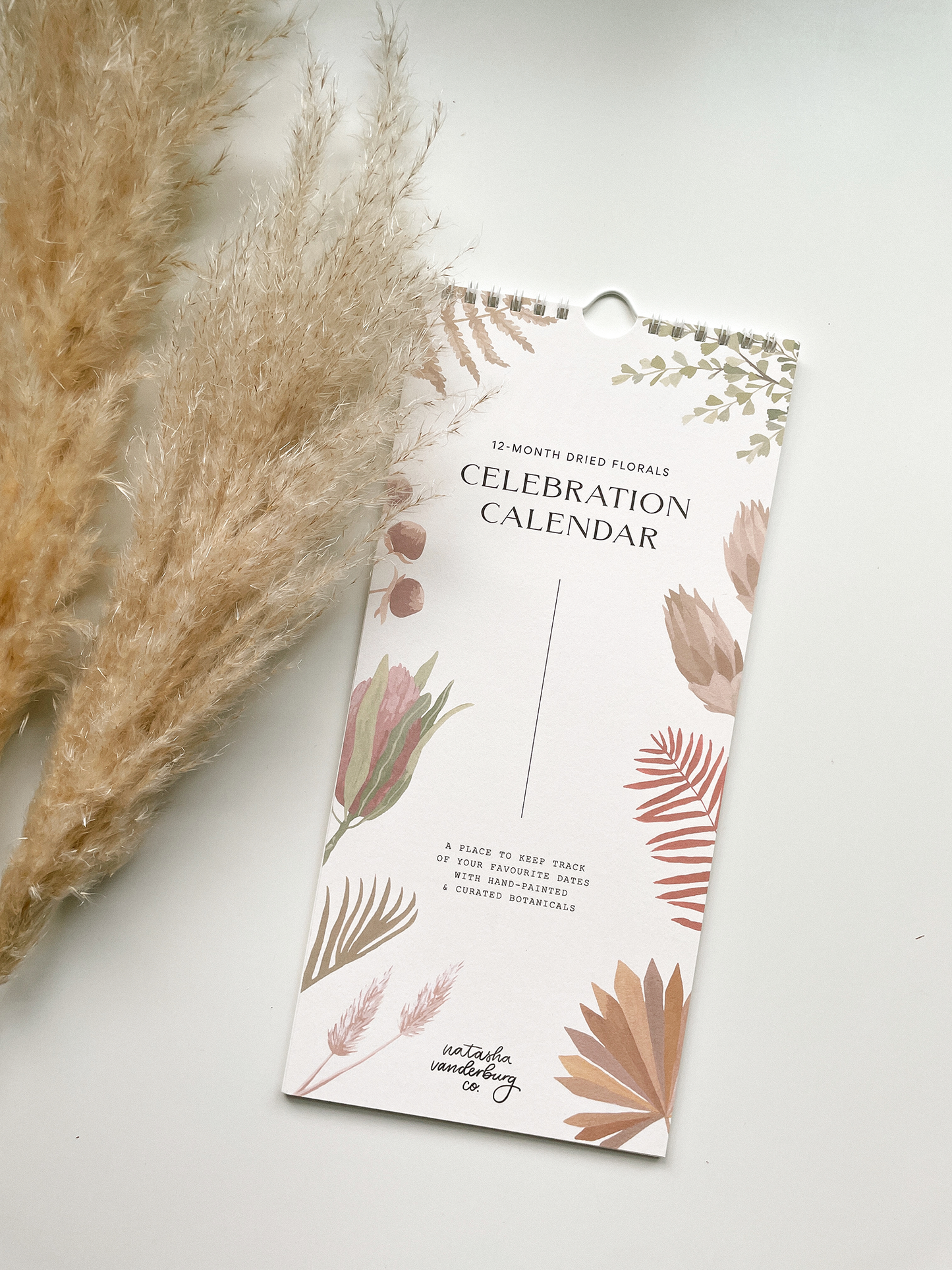 Dried Florals Celebration Calendar