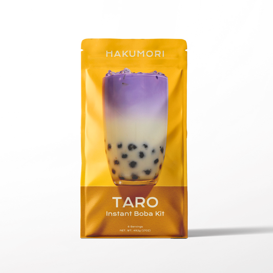 Taro Boba Tea Kit: 1 Kit (6 Drinks)
