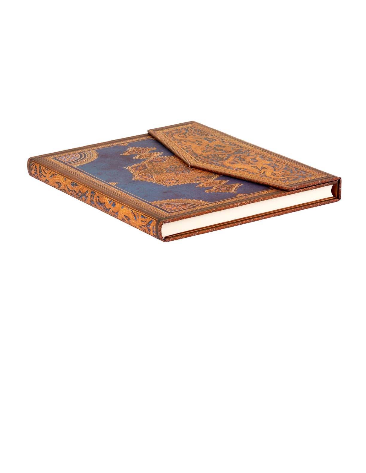 Safavid Indigo Ultra Hardcover Address Book, 144pg, 120GSM by Paperblanks (