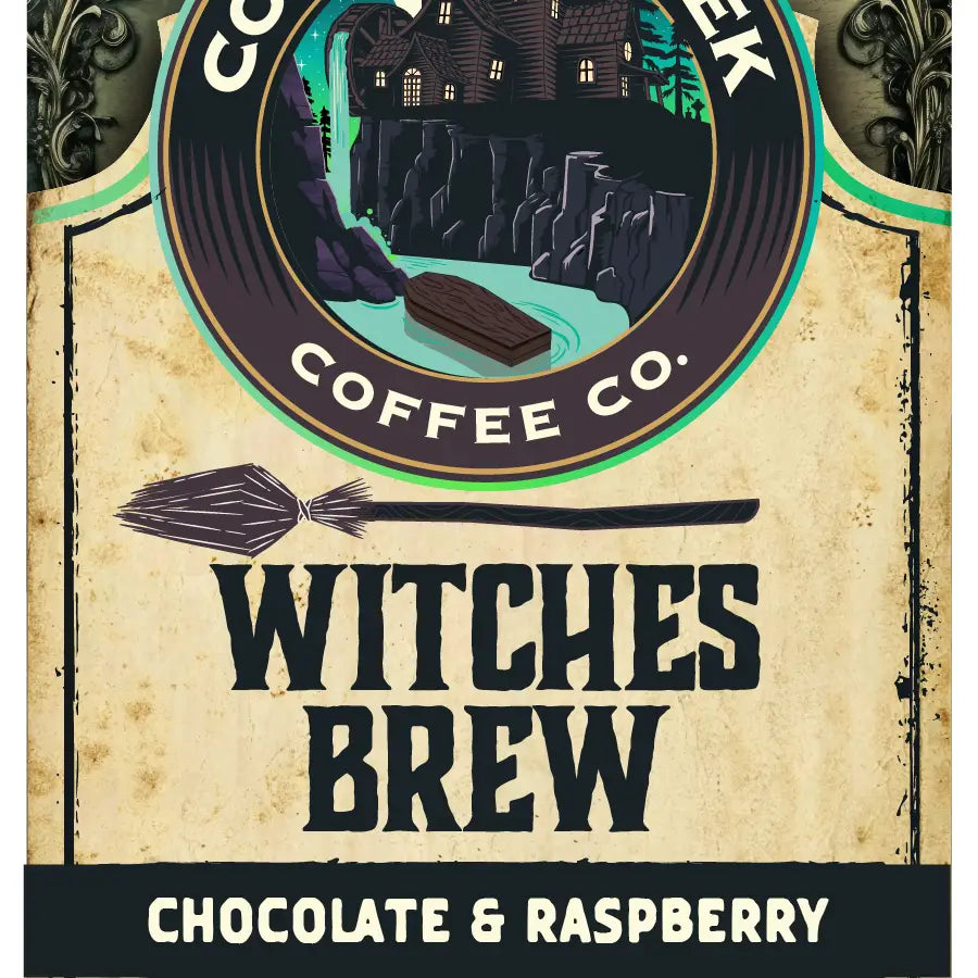 Coffin Creek Witches Brew Chocolate & Raspberry Coffee