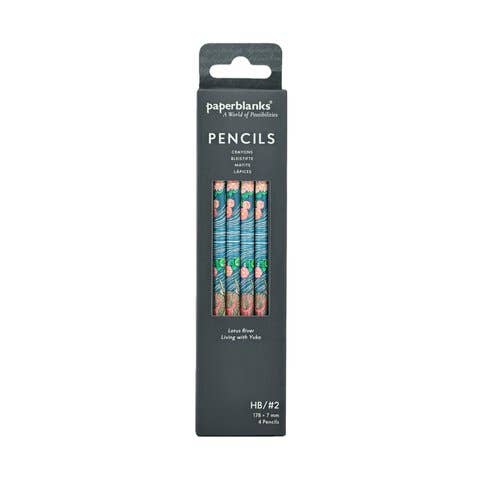 Lotus River 4 Pack Pencils by Paperblanks (Living with Yuko)