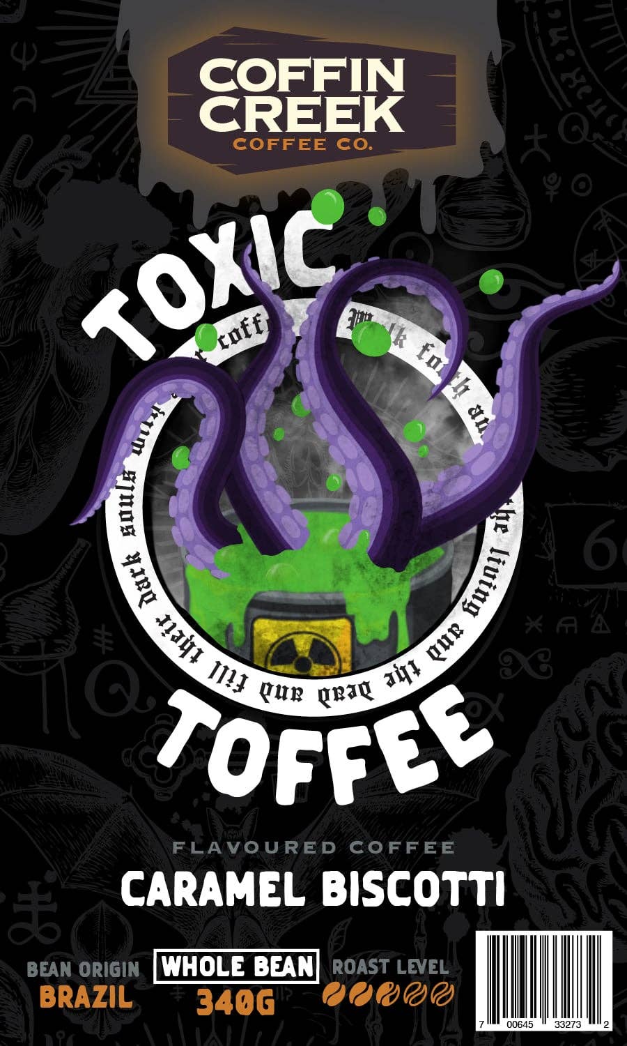Toxic Toffee - Caramel Biscotti Flavor