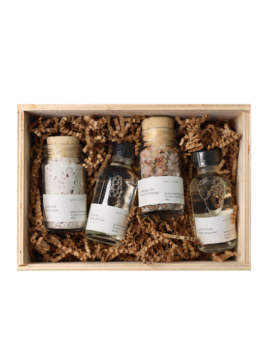 Bath Soak Gift Set - Bloom - All natural, made in Canada