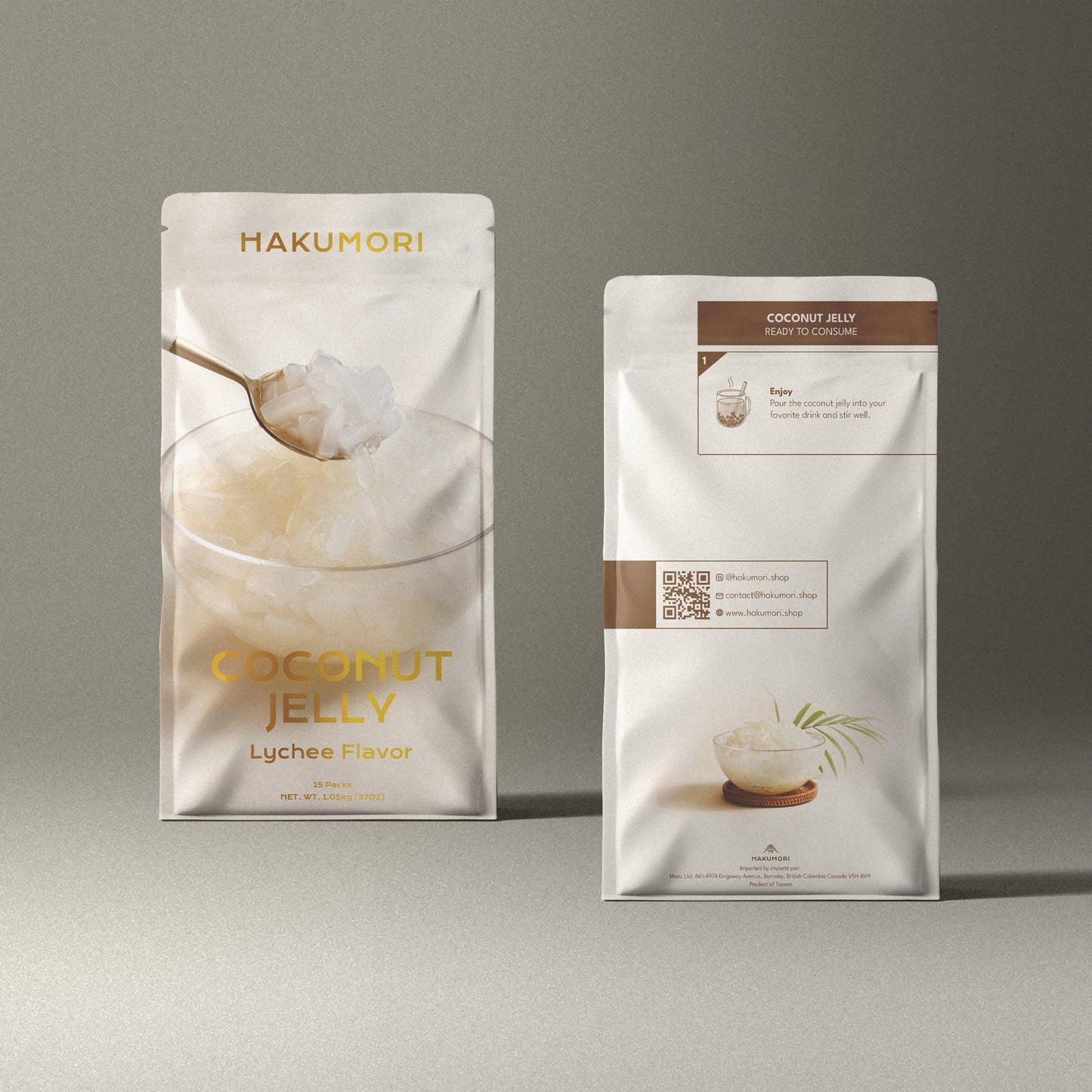 Coconut Jelly: 1 Kit (15 Packs)