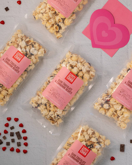 Valentine's Day Chocolate & Cinnamon Kettle Corn