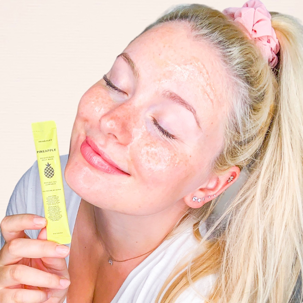 Pineapple Brightening Jelly Mask | Sleeve 3pk