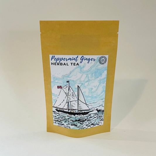 Artist Label | Bluenose Schooner - Peppermint Ginger HERBAL TEA