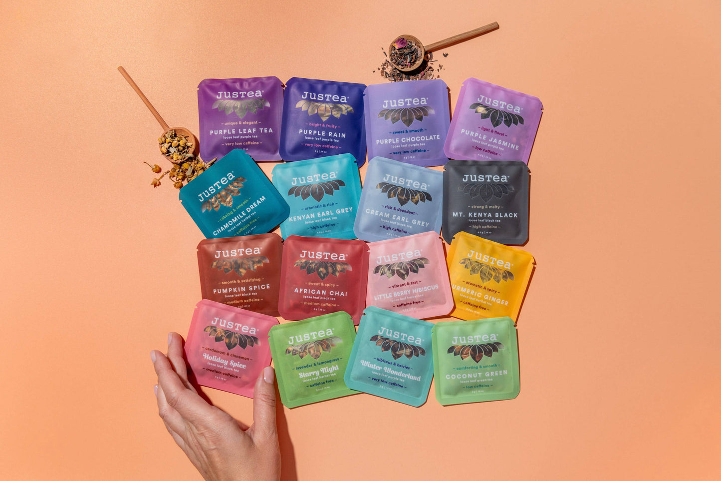 TEA SAMPLER Singles - Assorted