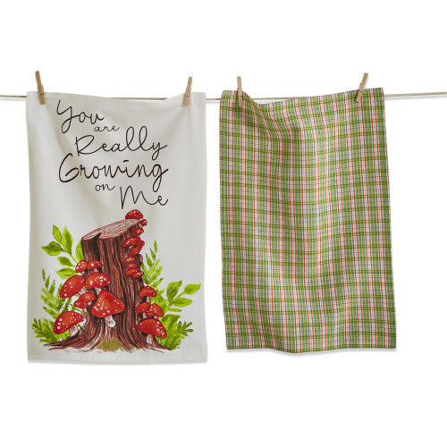 Growing On Me Dishtowel Set/2