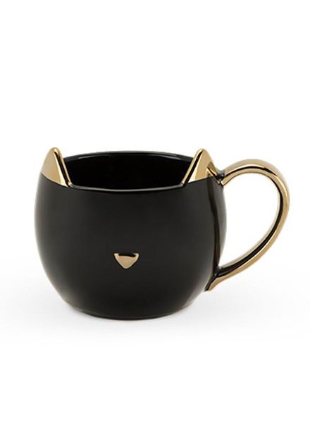 Chloe Black Cat Mug