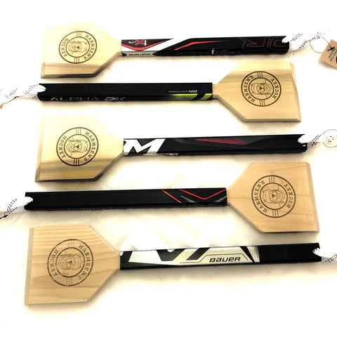 Harmsen's Hockey Stick Wood BBQ Scraper