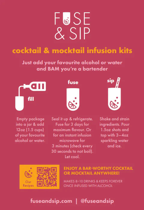 Fuse & Sip Infuse Kits