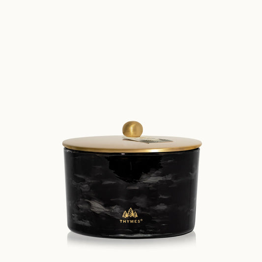 Thymes Noir Woods 3-Wick Candle