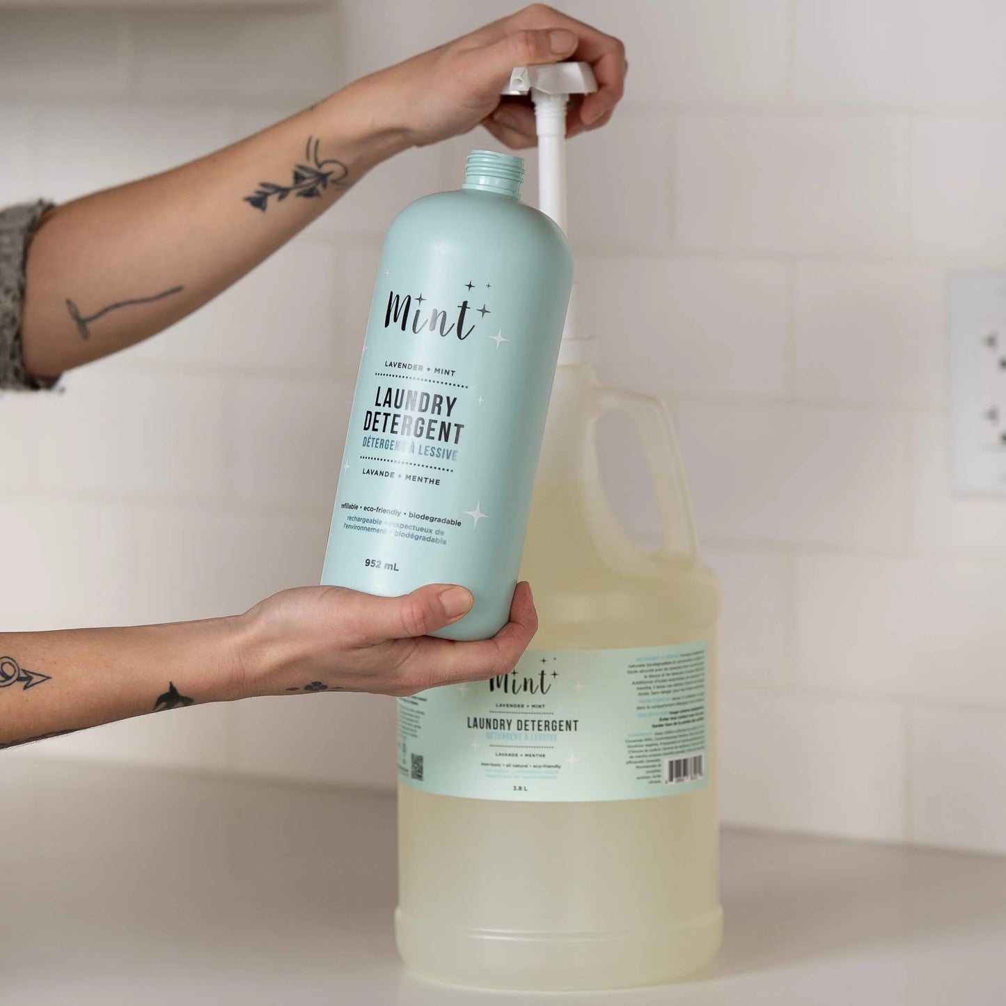 Mint Laundry Detergent