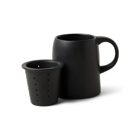 Ceramic Tea Infuser - Black