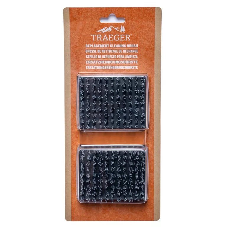 Traeger Replacement BBQ Cleaning Brush Head 2pk